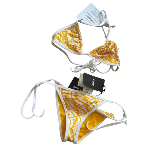 fendi beachwear|fendi neon bikini.